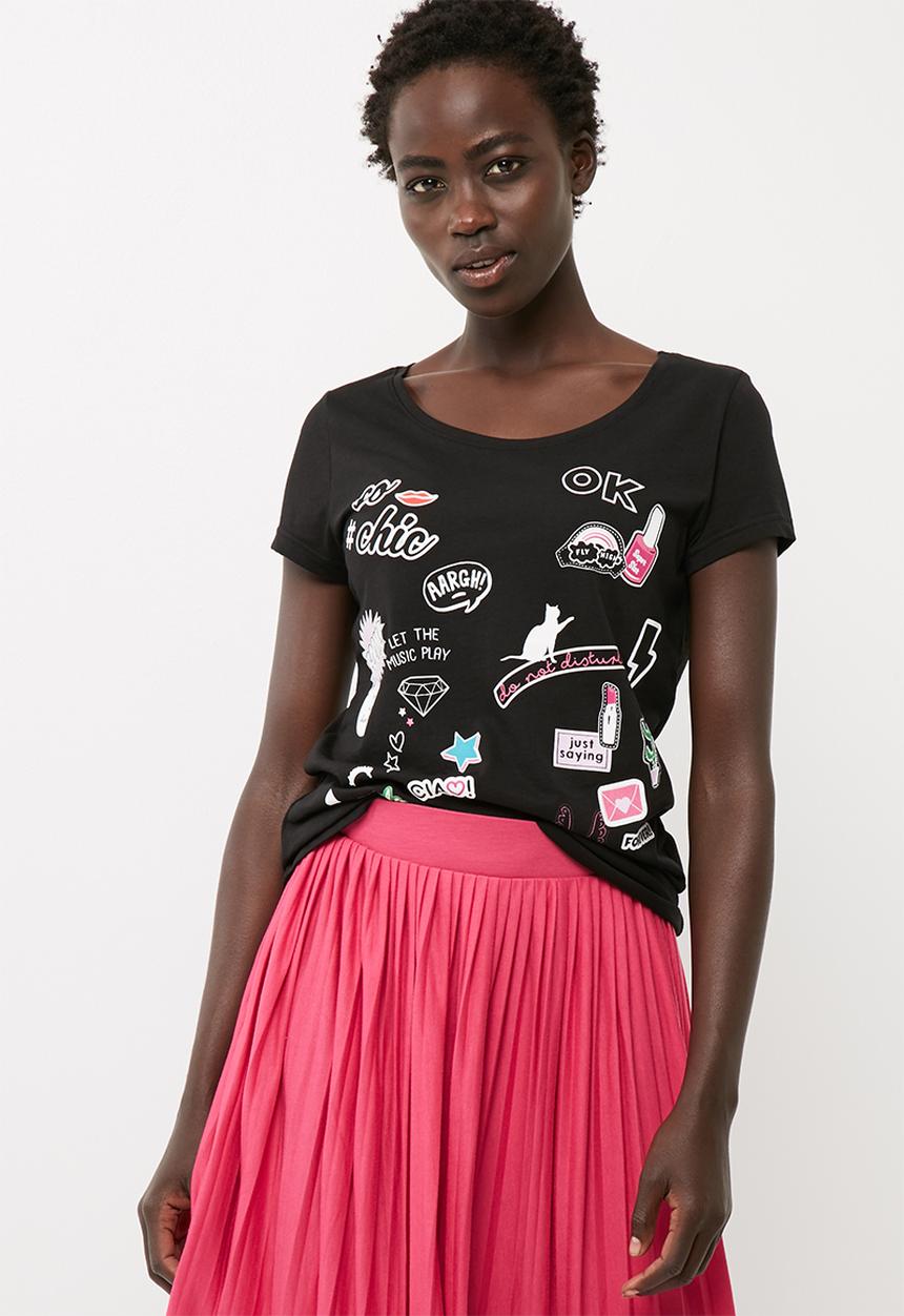 Jacqueline de Yong - Satch printed tee