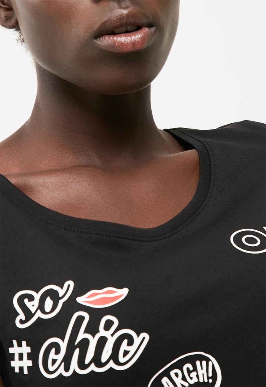 Jacqueline de Yong - Satch printed tee