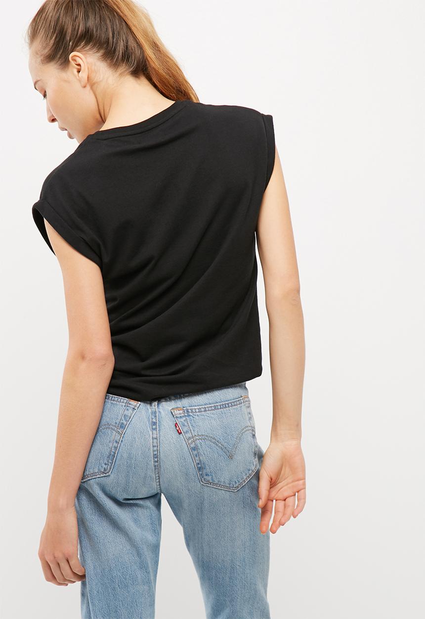 adidas Originals - Boyfriend trefoil roll up tee