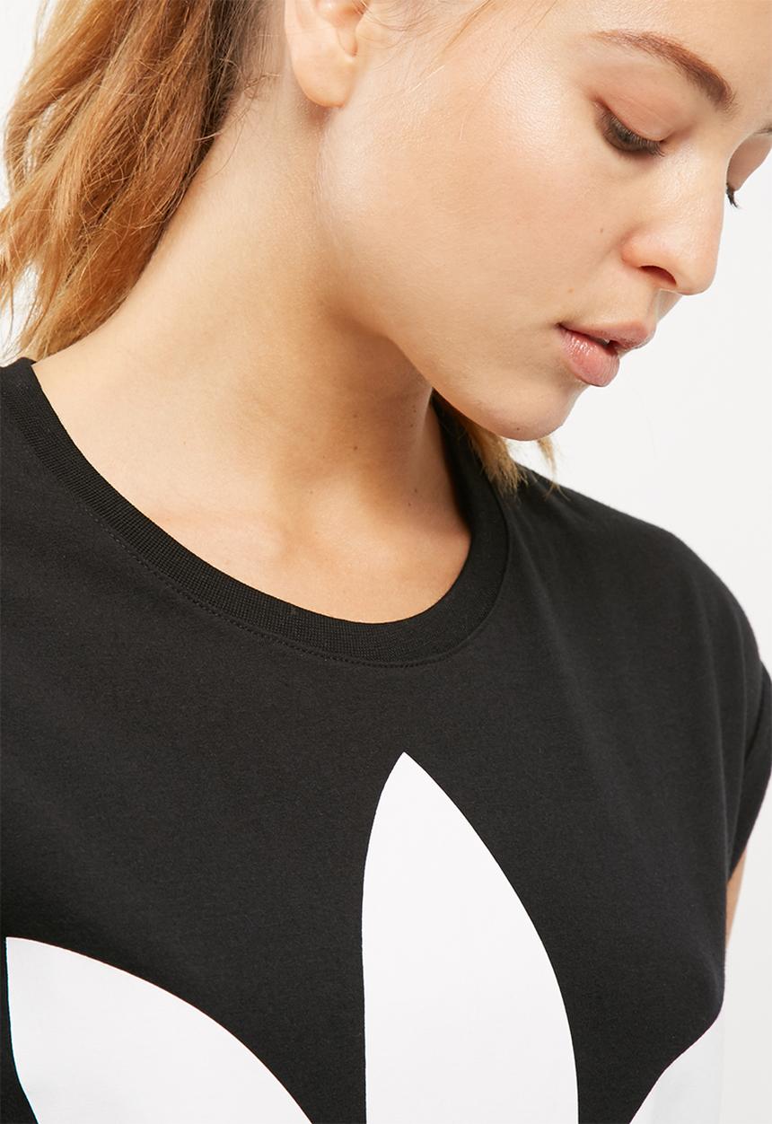 adidas Originals - Boyfriend trefoil roll up tee