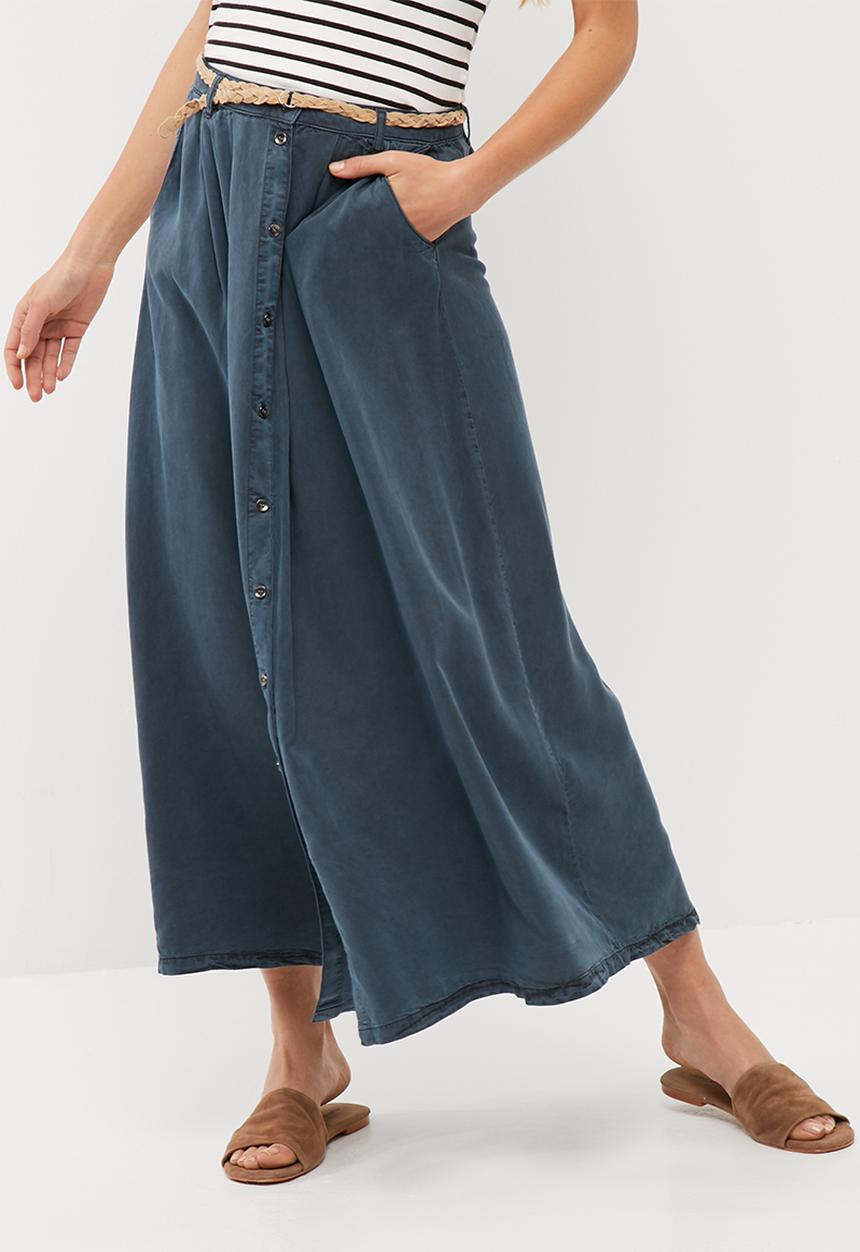Vero Moda - Zoe tencel button skirt