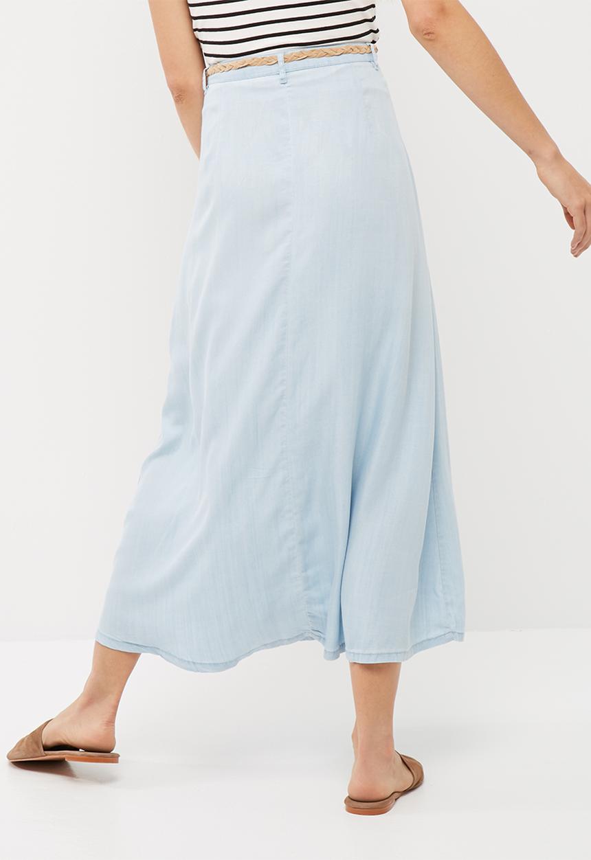 Vero Moda - Zoe tencel button skirt
