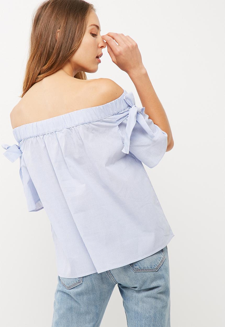 Vero Moda - Akina off shoulder bow top