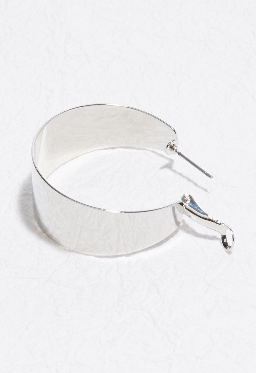 Missguided - Thick hoop earrings
