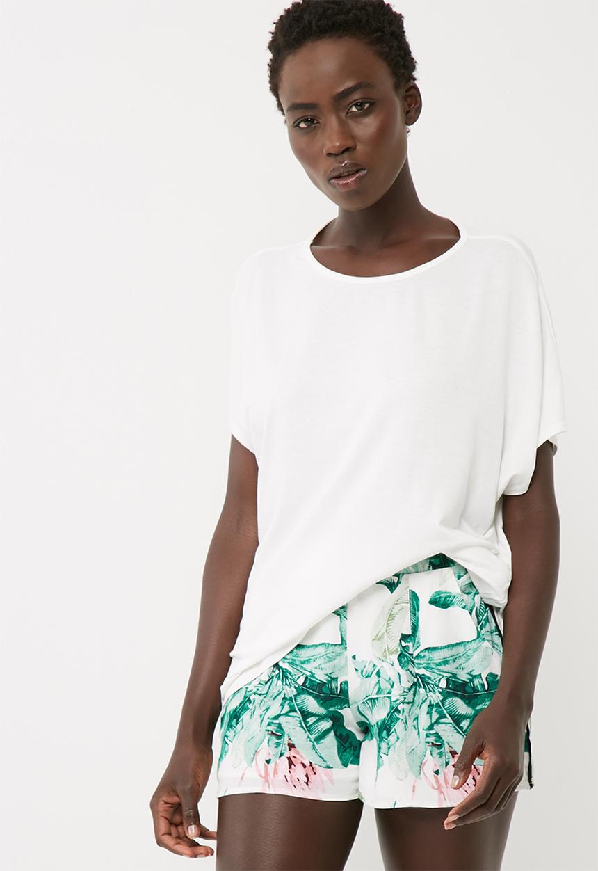 dailyfriday - Cap sleeve butterfly tee