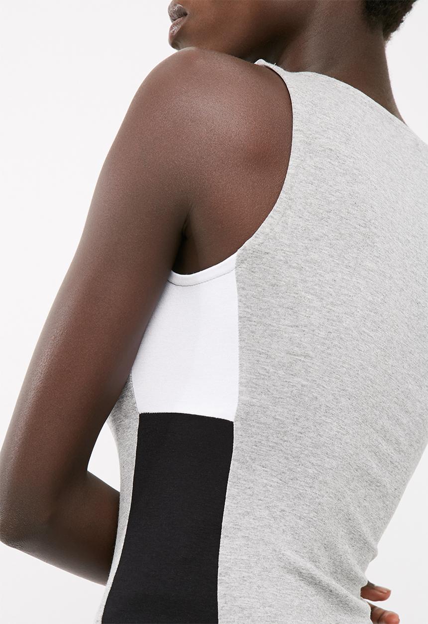 dailyfriday - Colourblock sporty bodysuit