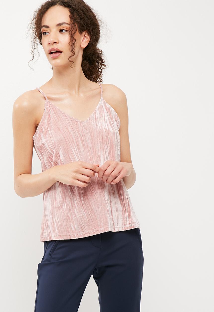 Vero Moda - Maila crushed velvet cami
