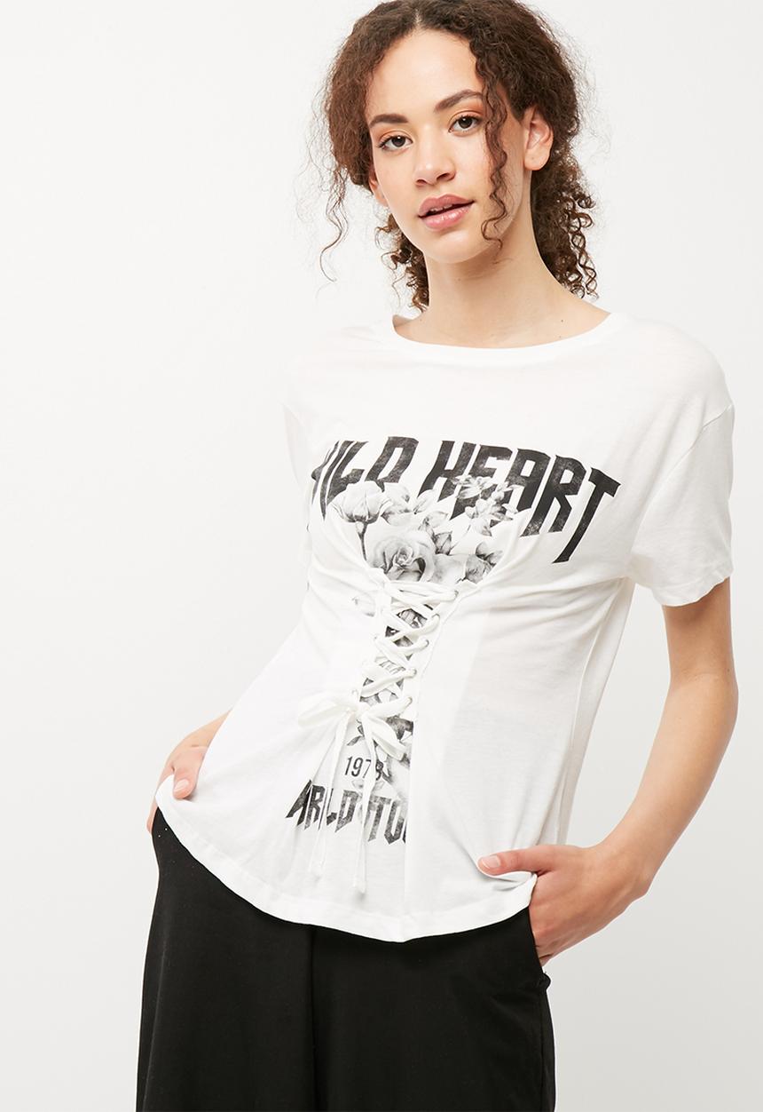 Vero Moda - Corsage print tee