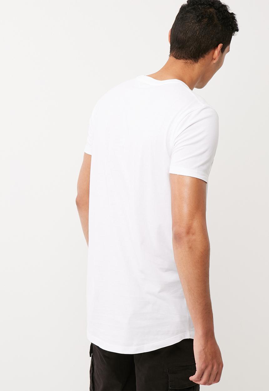 basicthread - Basic curved hem tee