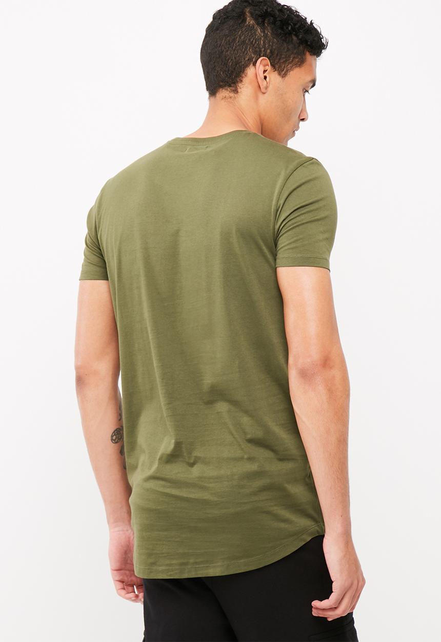 basicthread - Basic curved hem tee