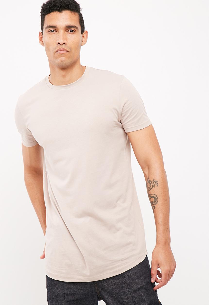 basicthread - Basic curved hem tee