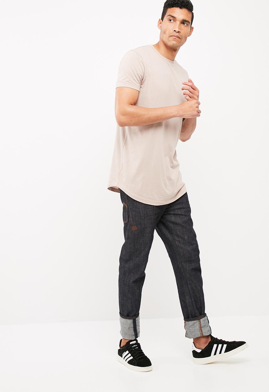 basicthread - Basic curved hem tee