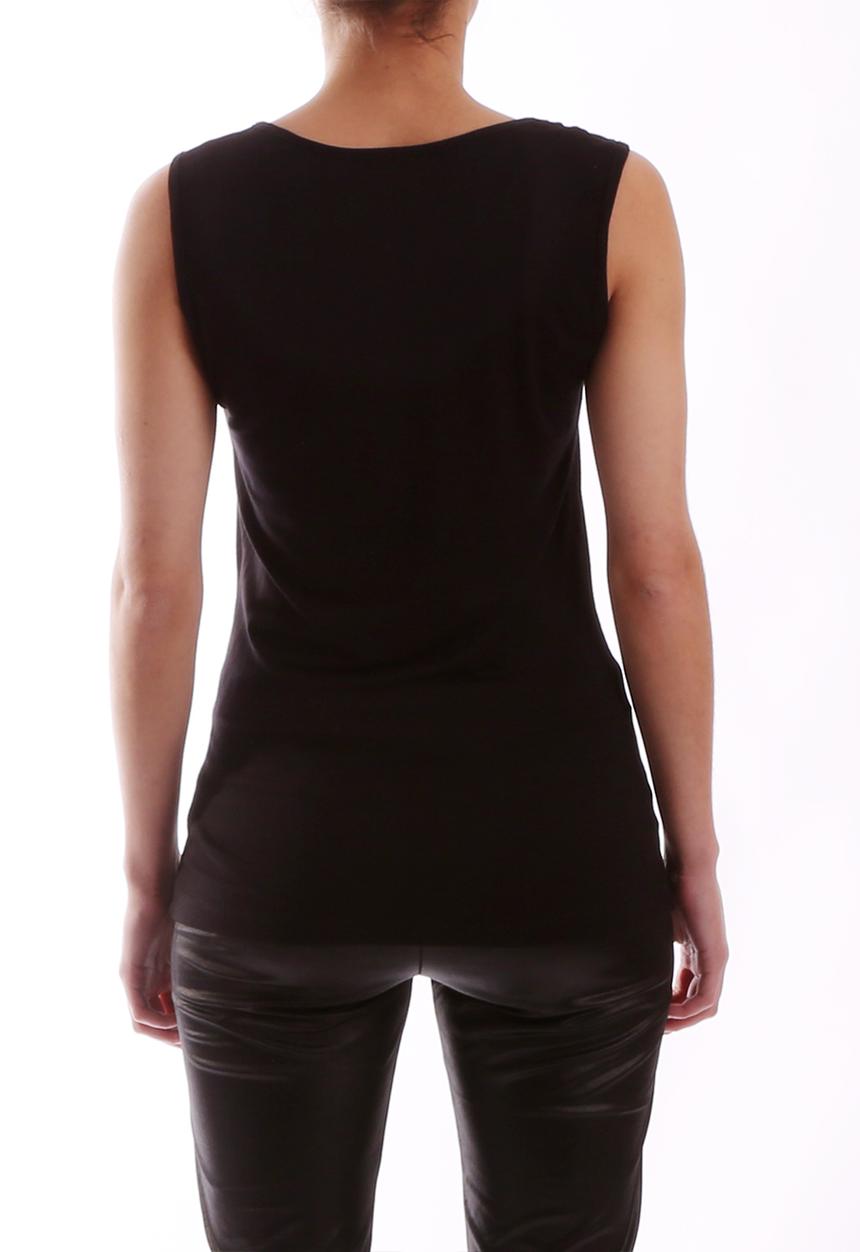 Pretty in Punk - Marly Beaded Skull Tee – Black