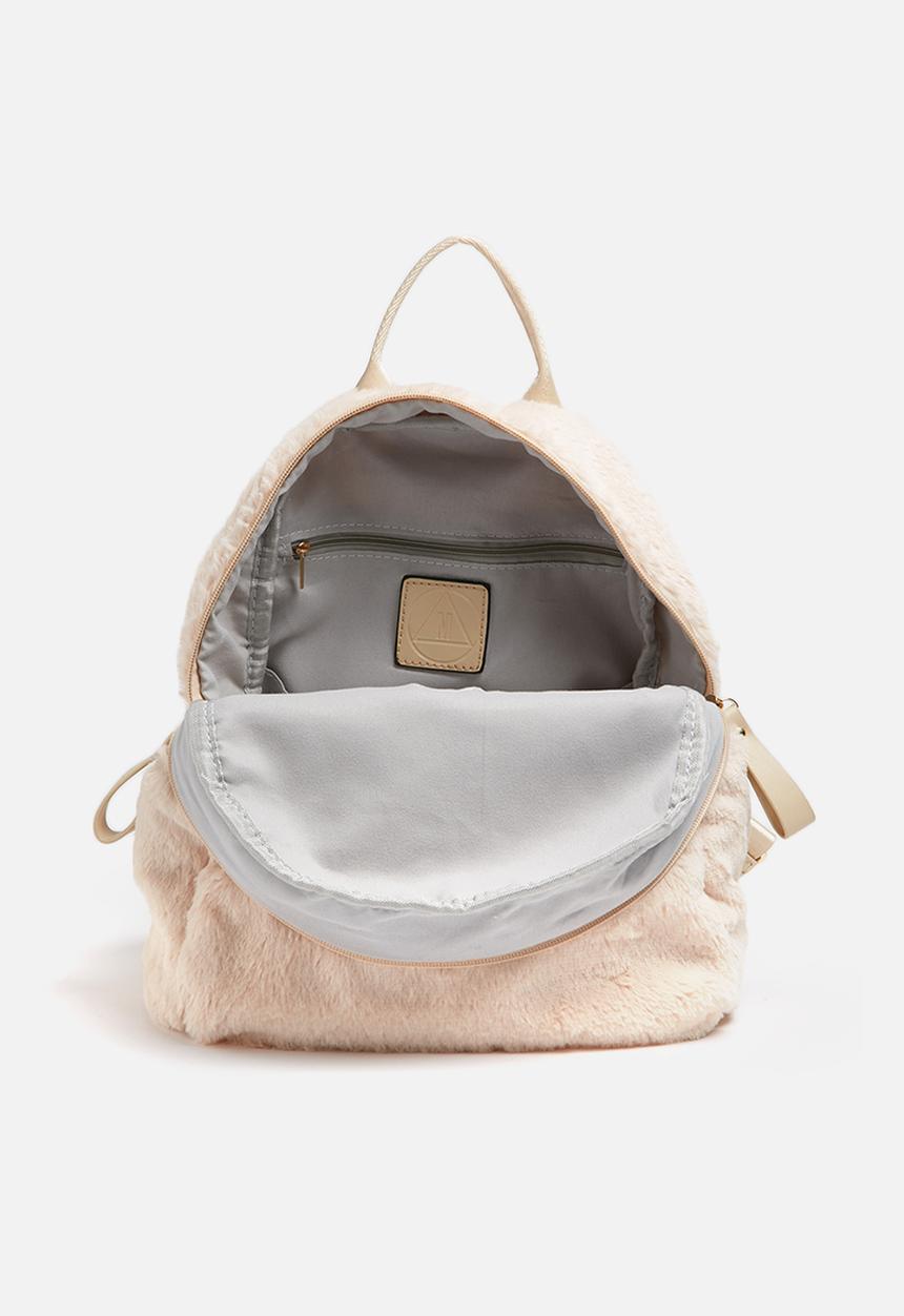 Missguided - Faux fur backpack
