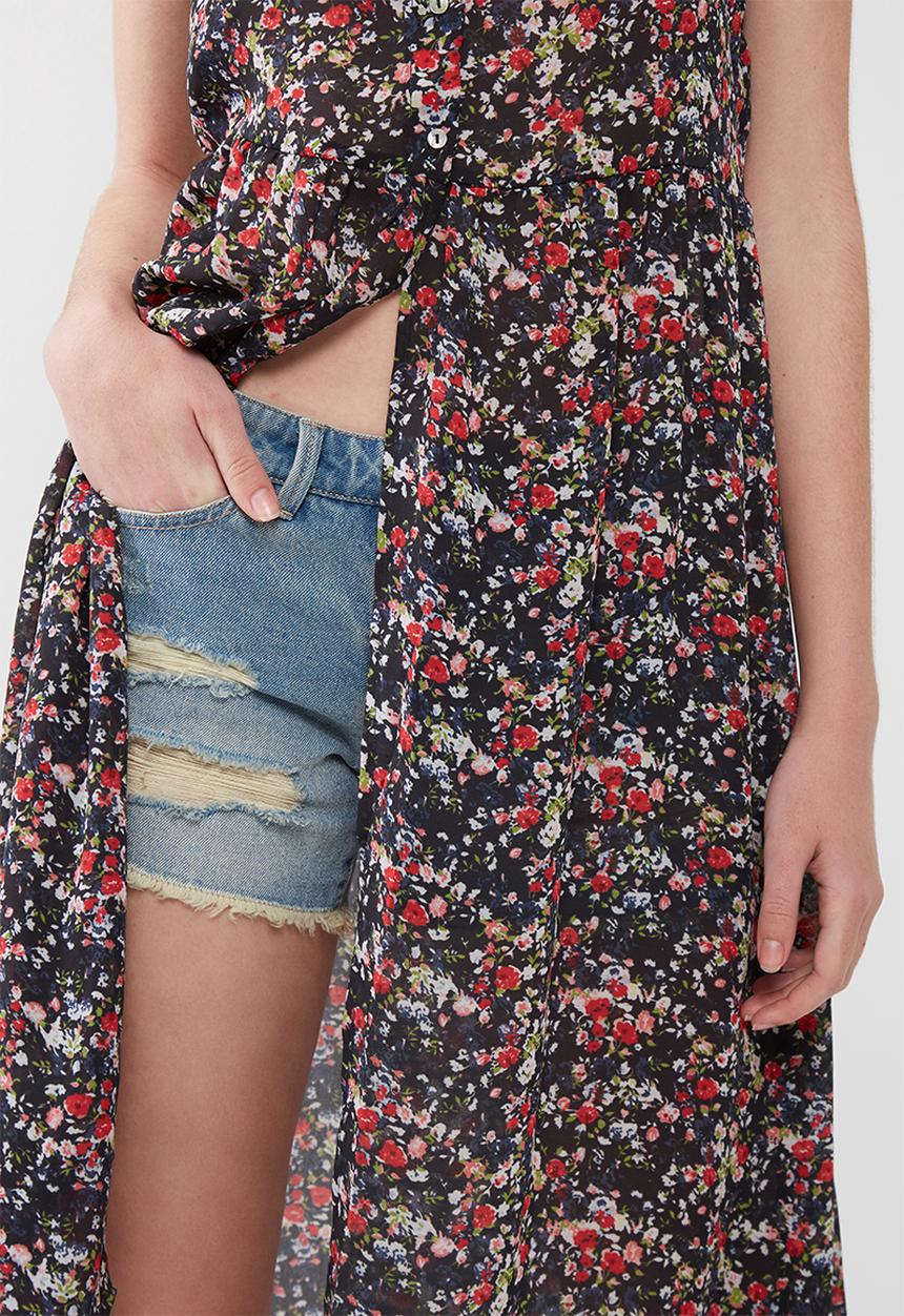 ONLY - Polly long shirt