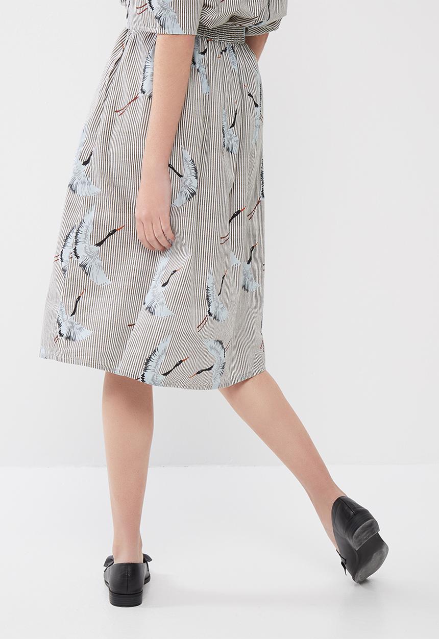 ONLY - Beatrice crane skirt