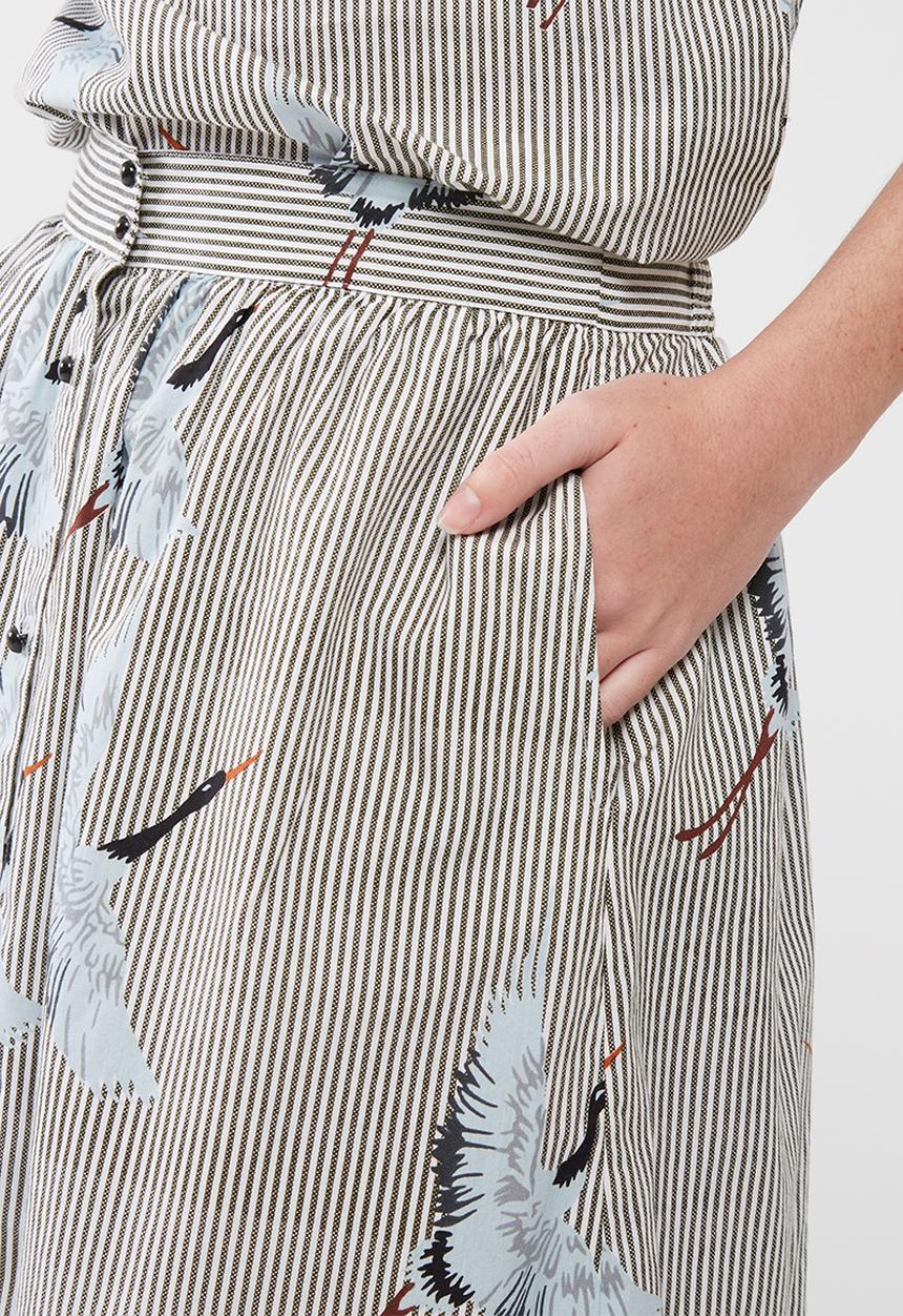 ONLY - Beatrice crane skirt