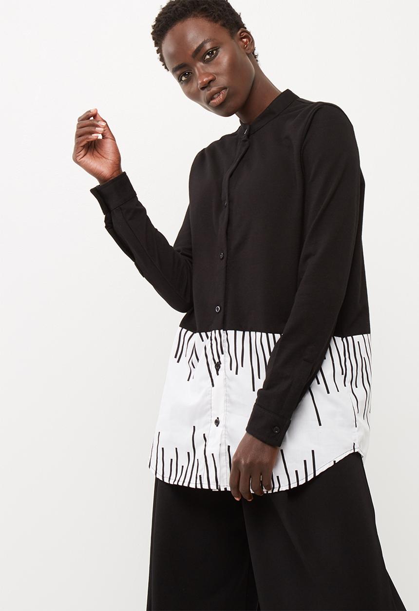 Noisy May - Marni blocked shirt