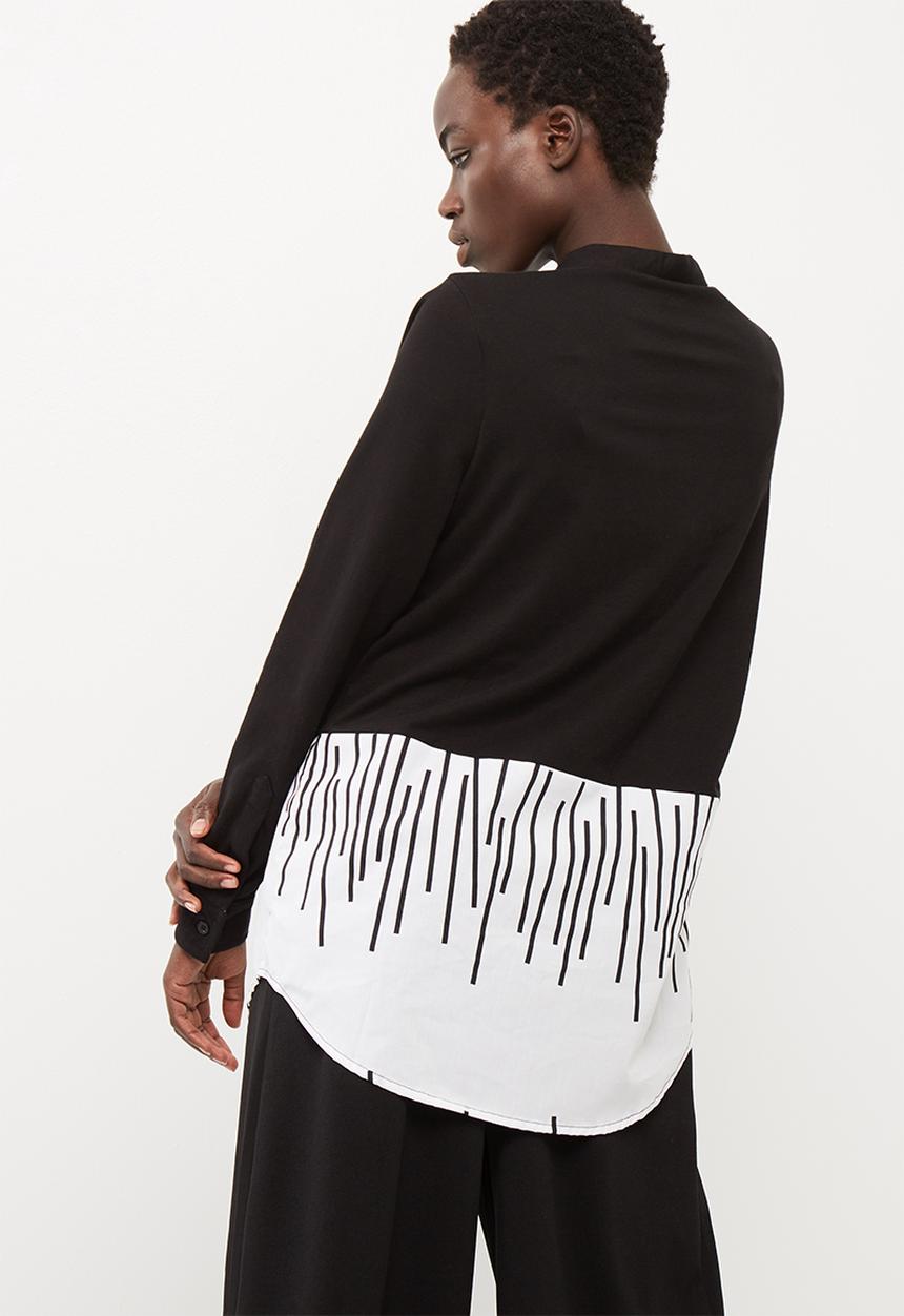 Noisy May - Marni blocked shirt