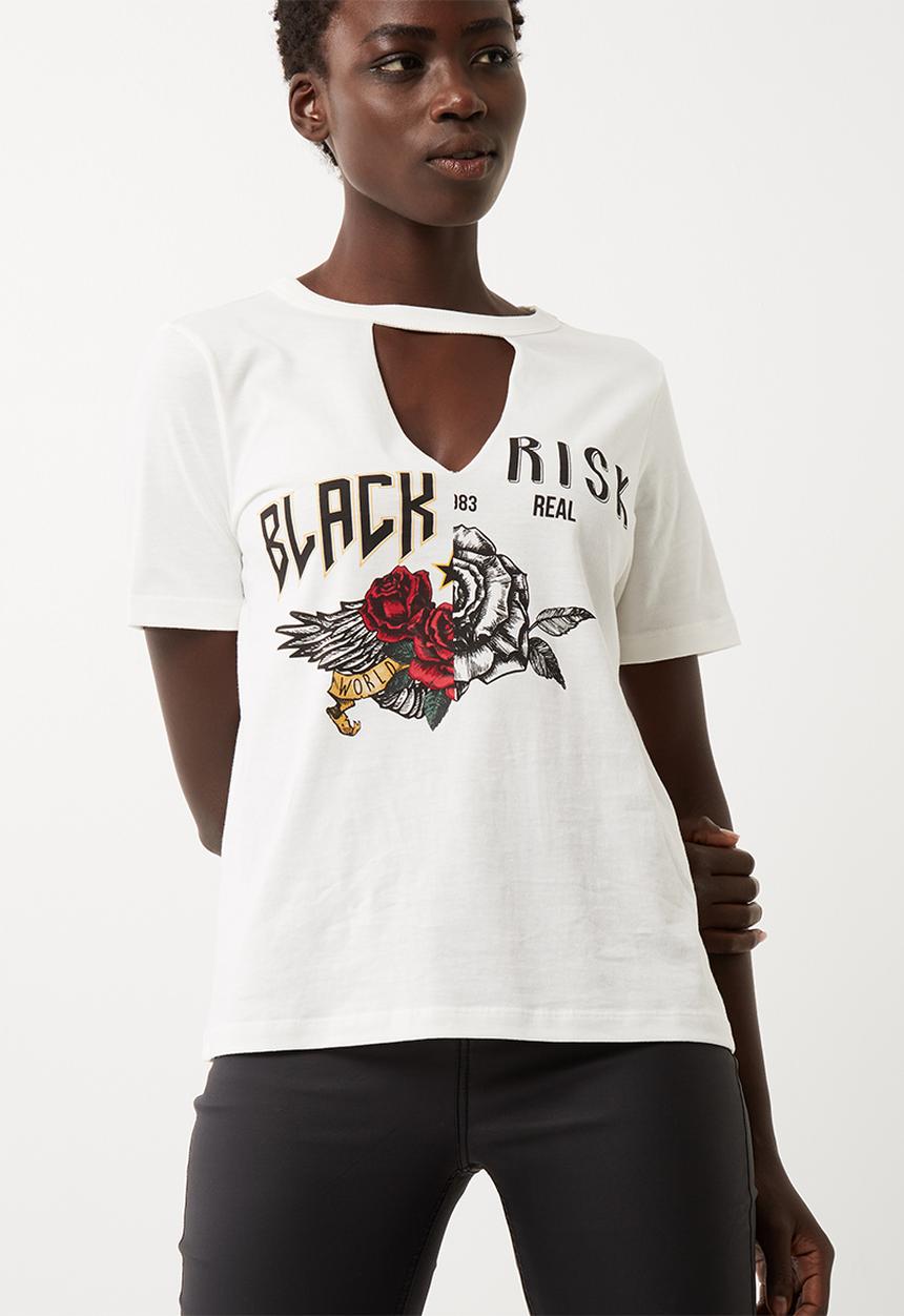 Vero Moda - Madigan choker tee