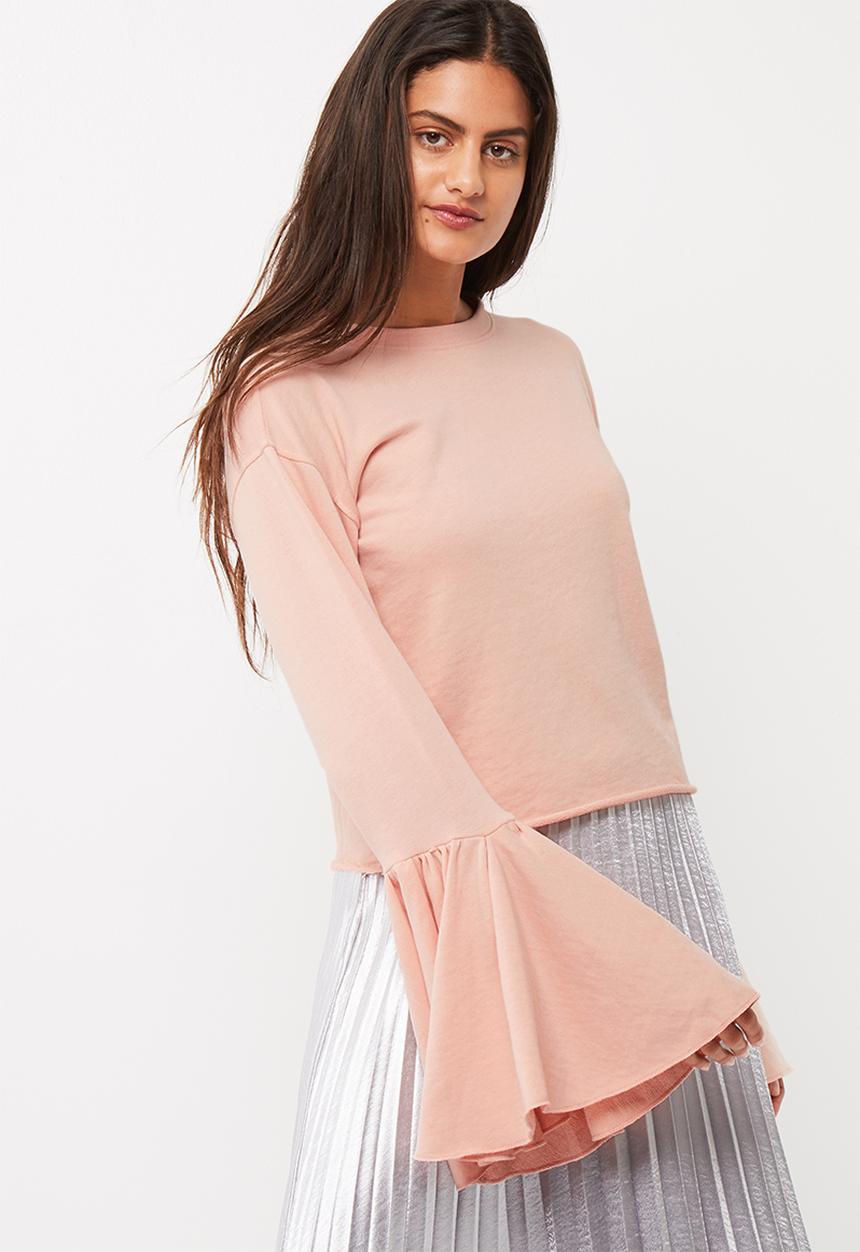 Missguided - Flute cuff sleeve sweat