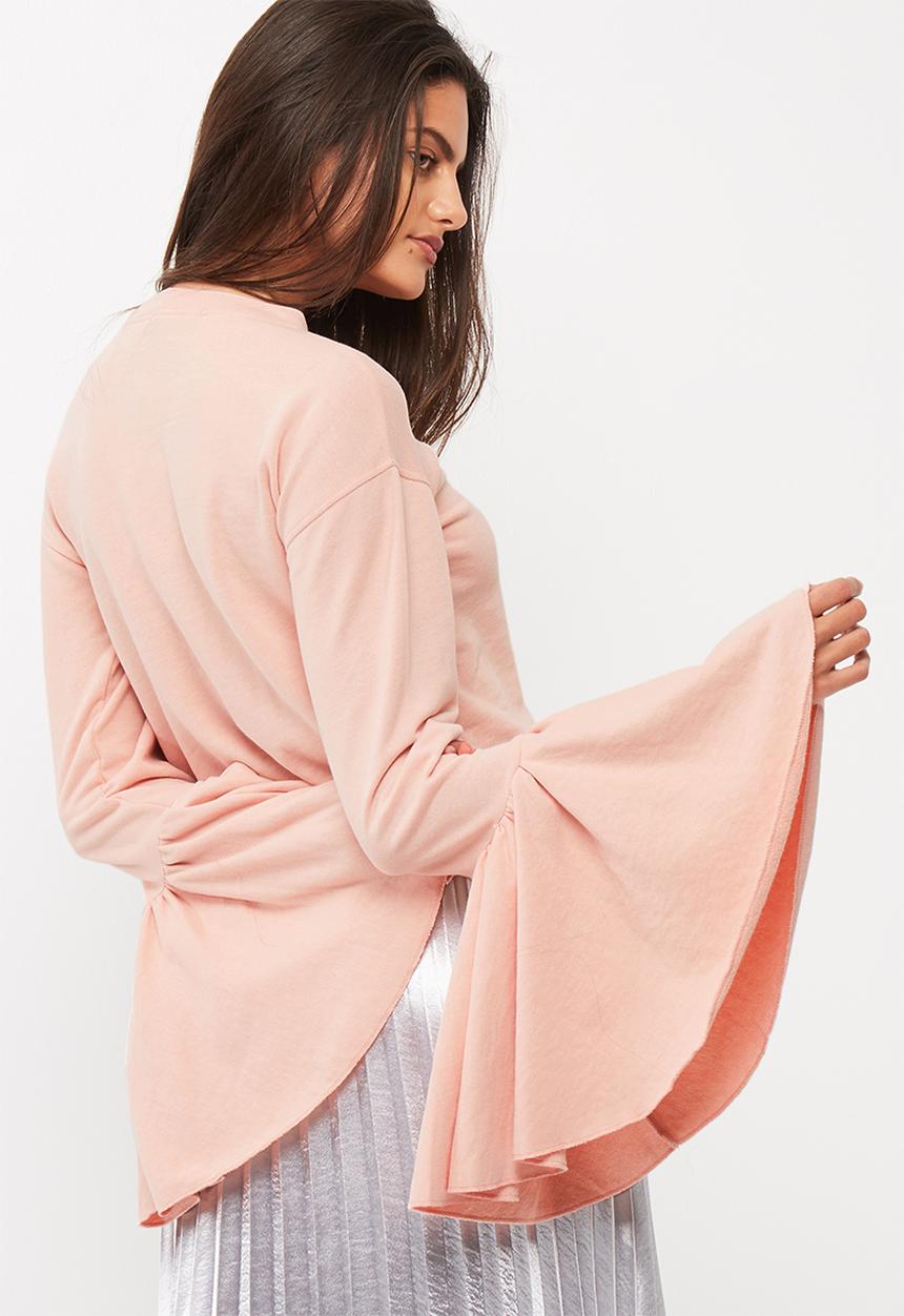Missguided - Flute cuff sleeve sweat