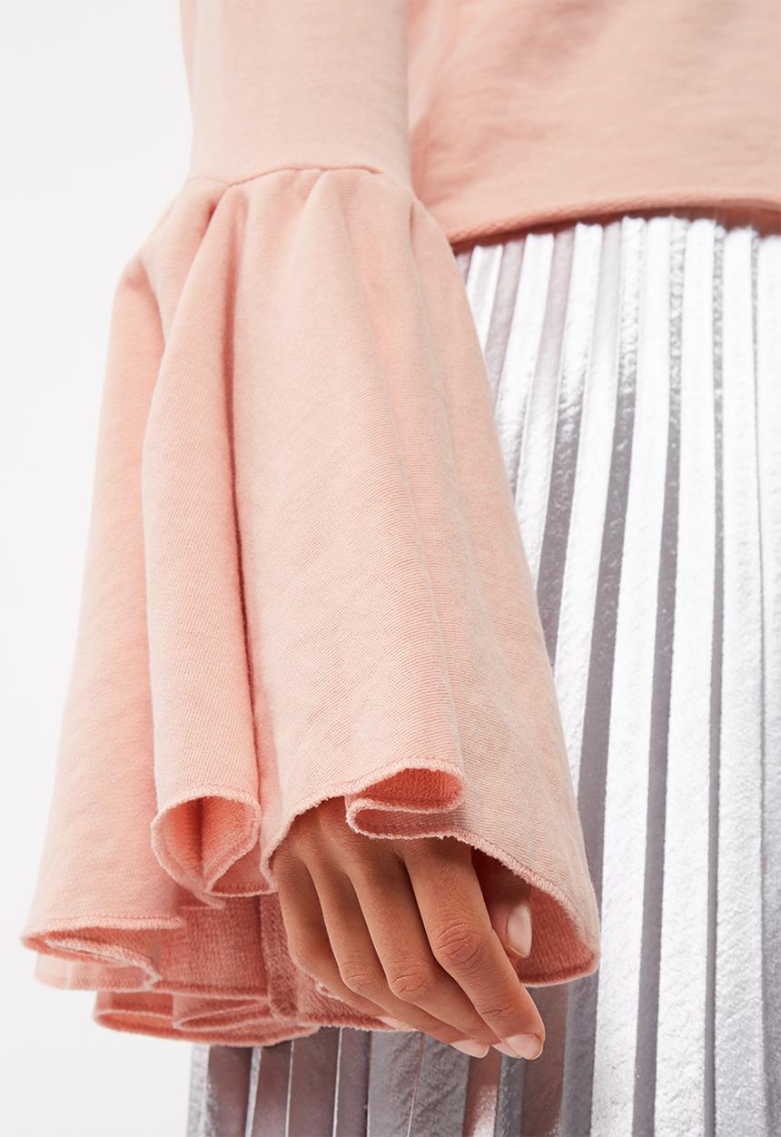 Missguided - Flute cuff sleeve sweat