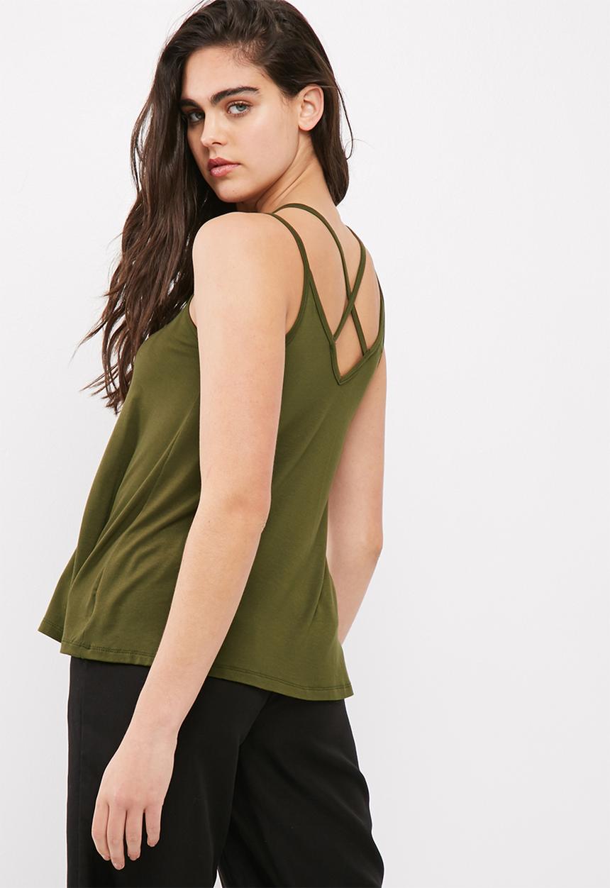dailyfriday - Knit cross back cami