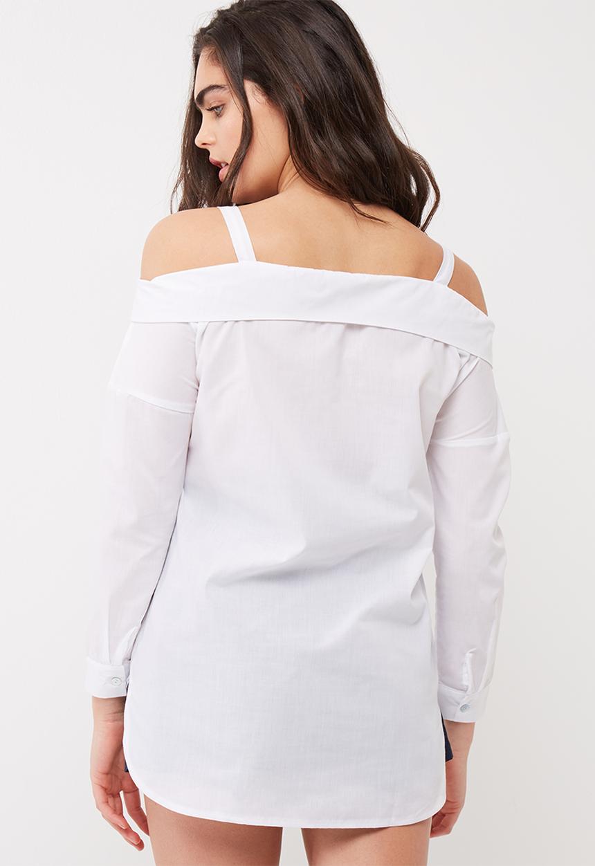 dailyfriday - Off shoulder shirt
