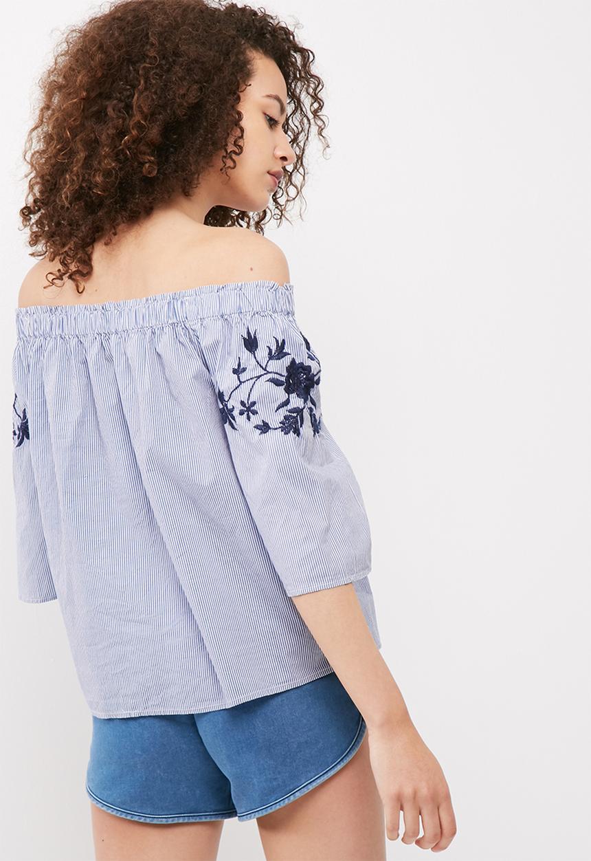 Vero Moda - Bella off shoulder midi top