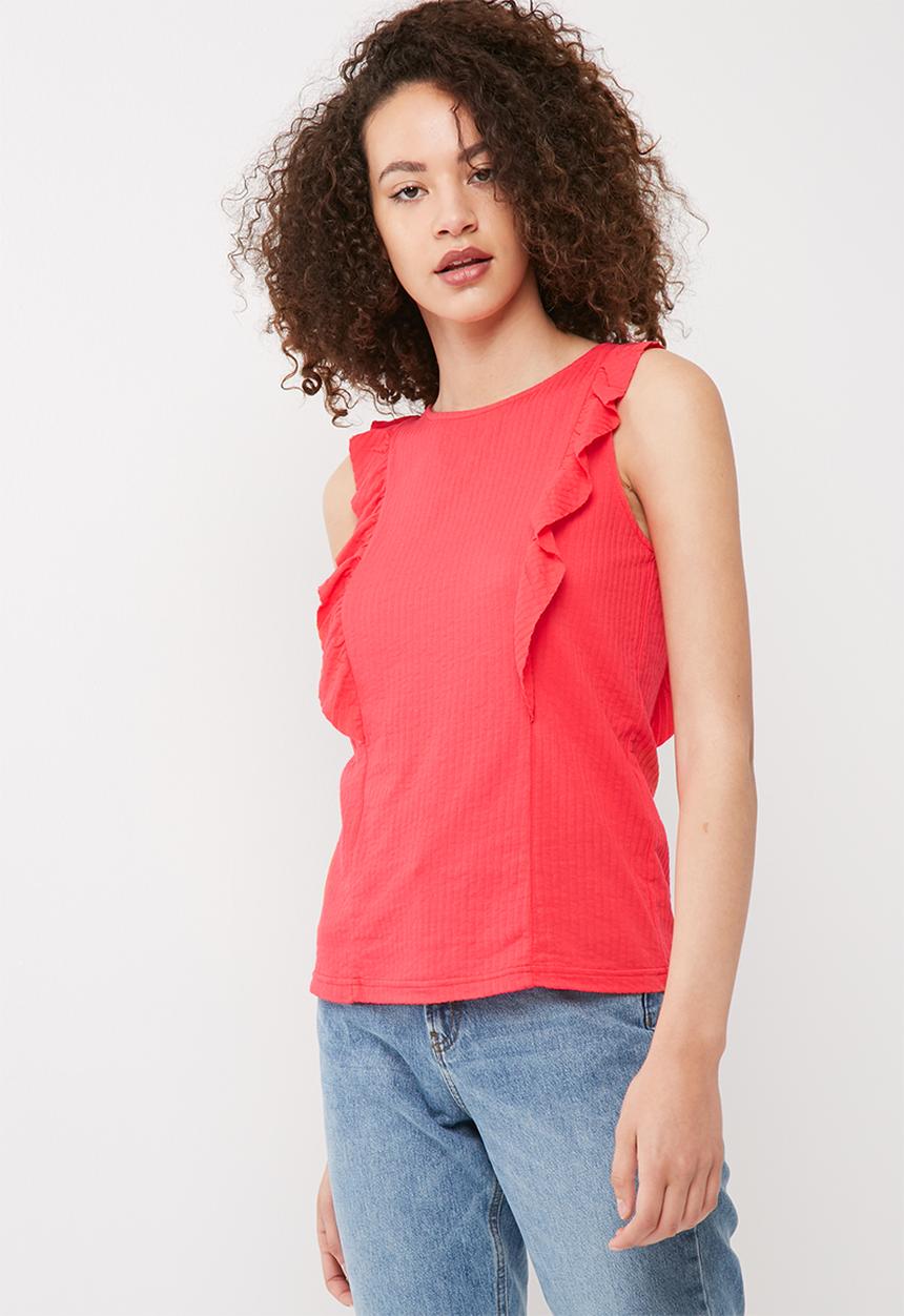 Vero Moda - Laura frill top