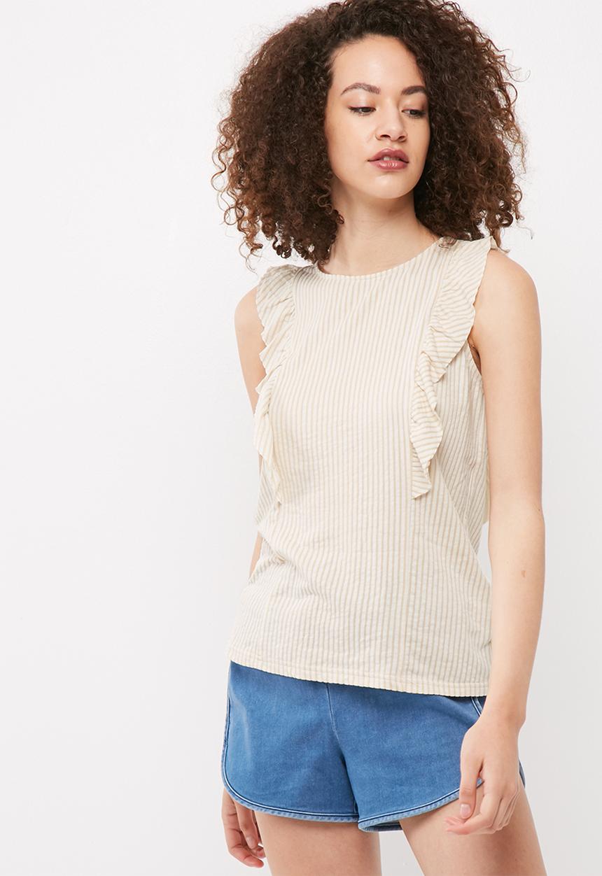Vero Moda - Laura frill top