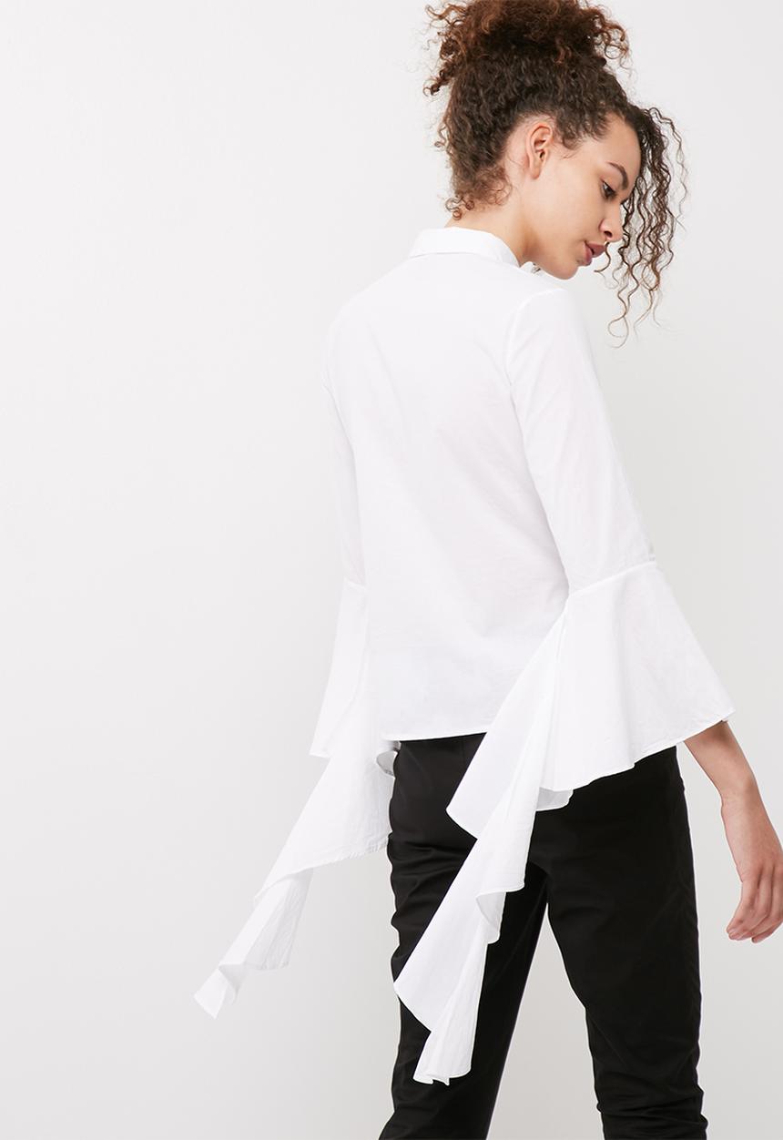 Vero Moda - Agnes flounce shirt