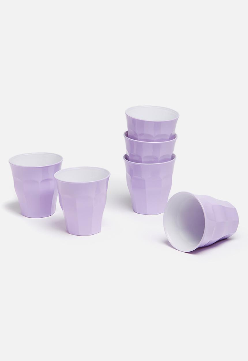 Duralex - Picardie pastel tumbler 220ml - set of 6