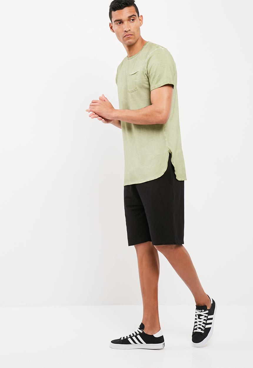 basicthread - Basic longline crew tee