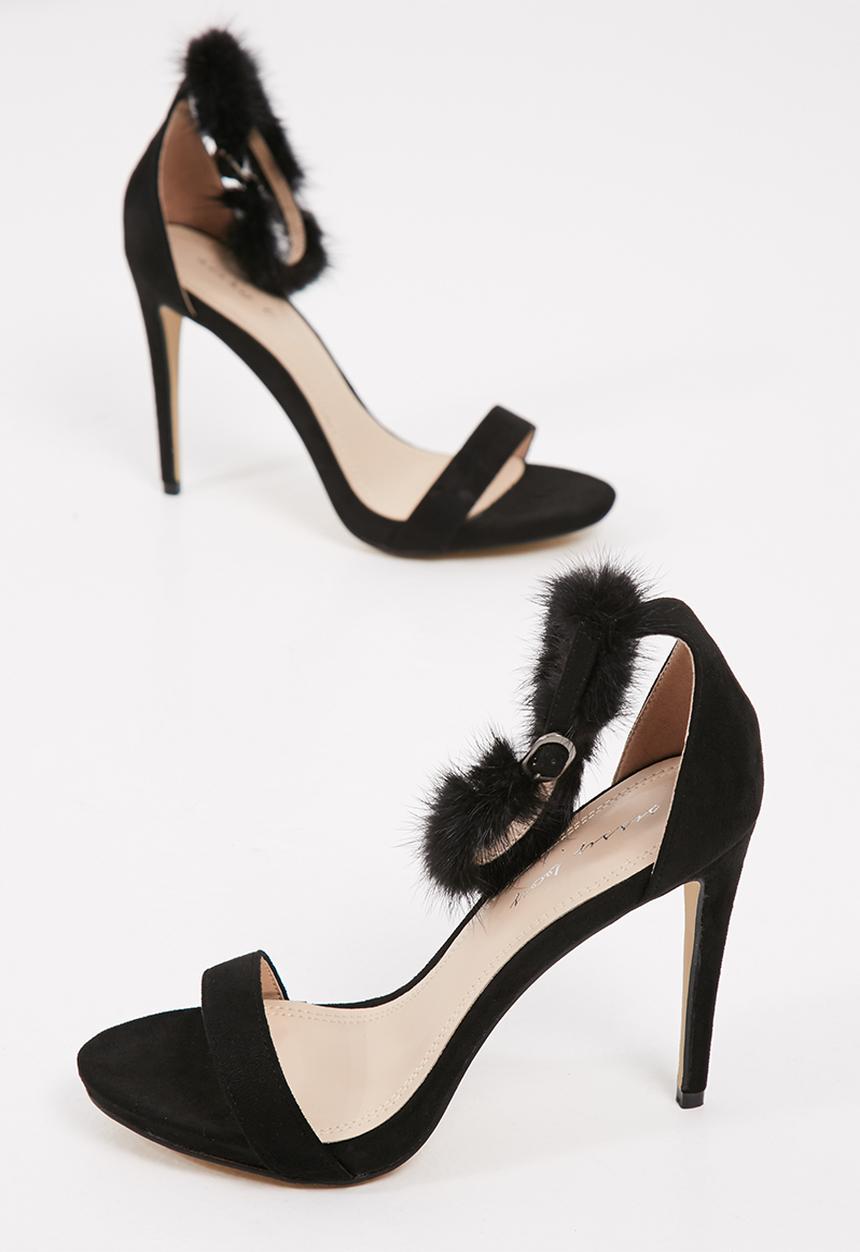 SISSY BOY - Faux fur ankle stiletto