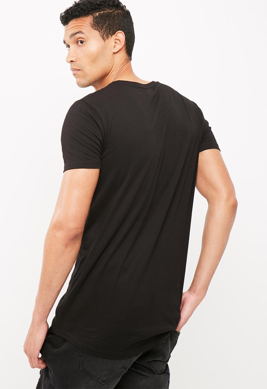 basicthread - Basic curved hem tee