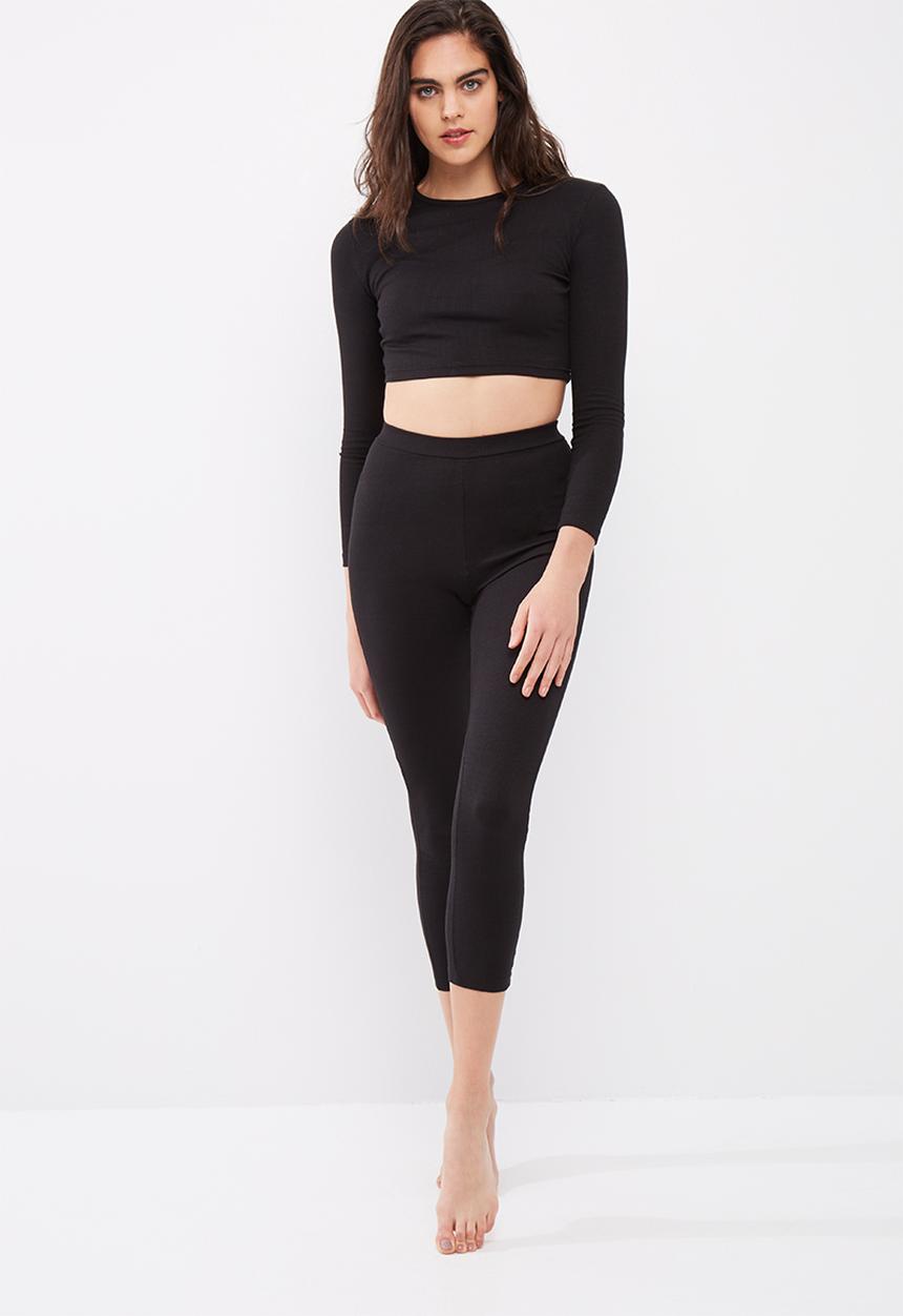 Missguided - Ribbed pyjama set
