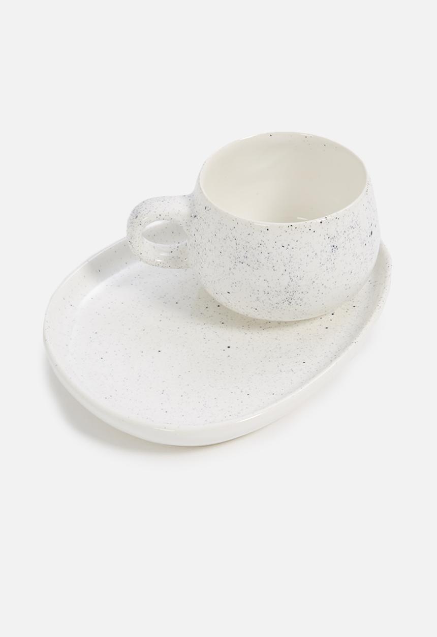 Urchin Art - Speckle mug platter
