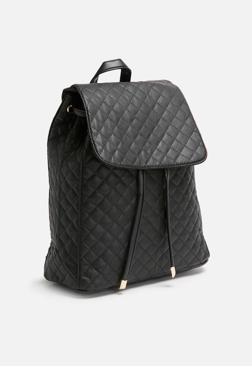 dailyfriday - Quilted medium drawstring backpack