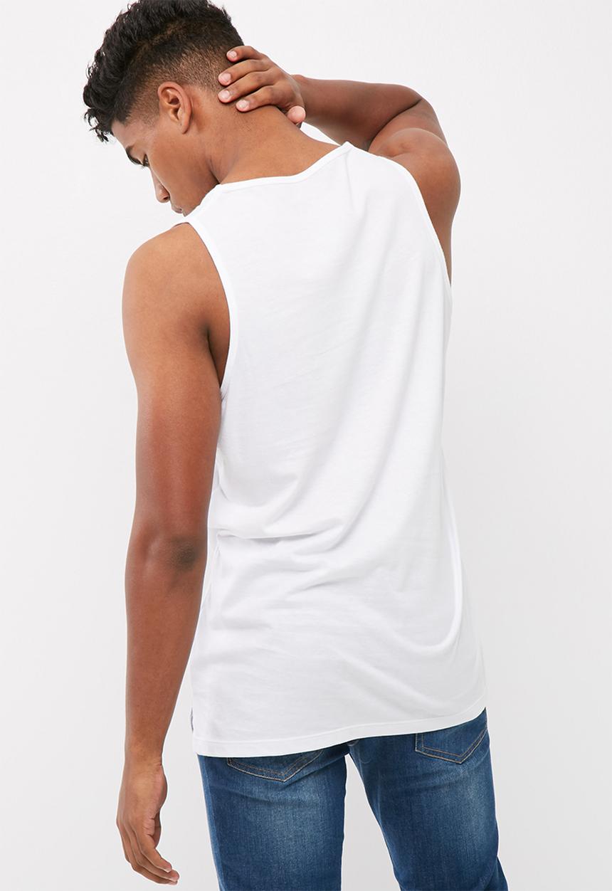 basicthread - Plain tail hem vest