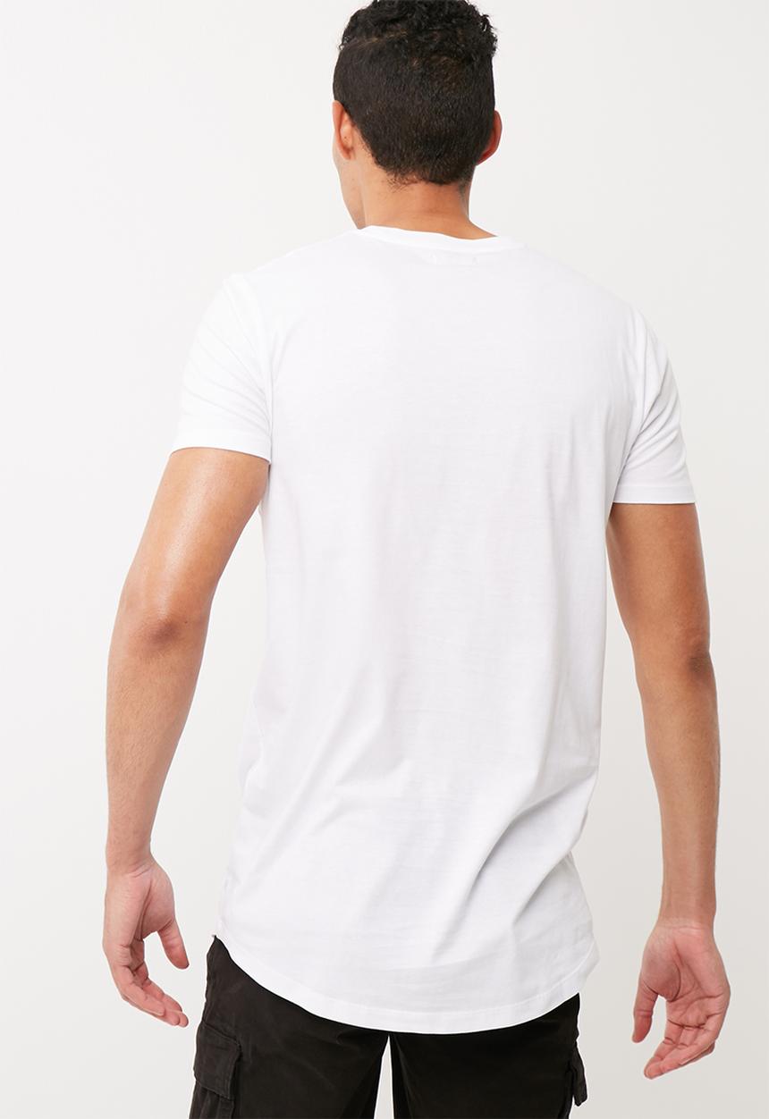 basicthread - 2pack basic curved hem tee