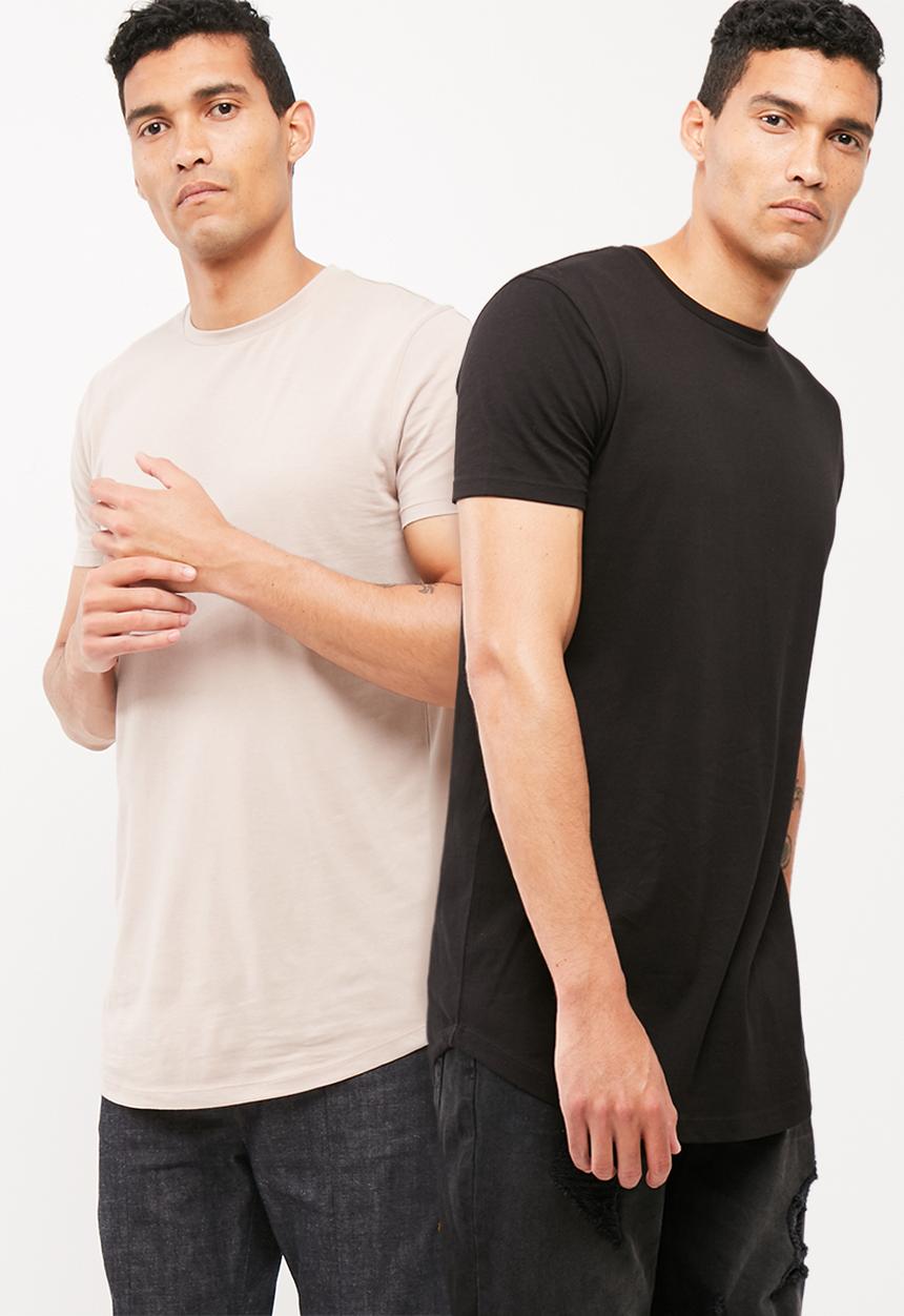 basicthread - 2pack basic Curved Hem Tee