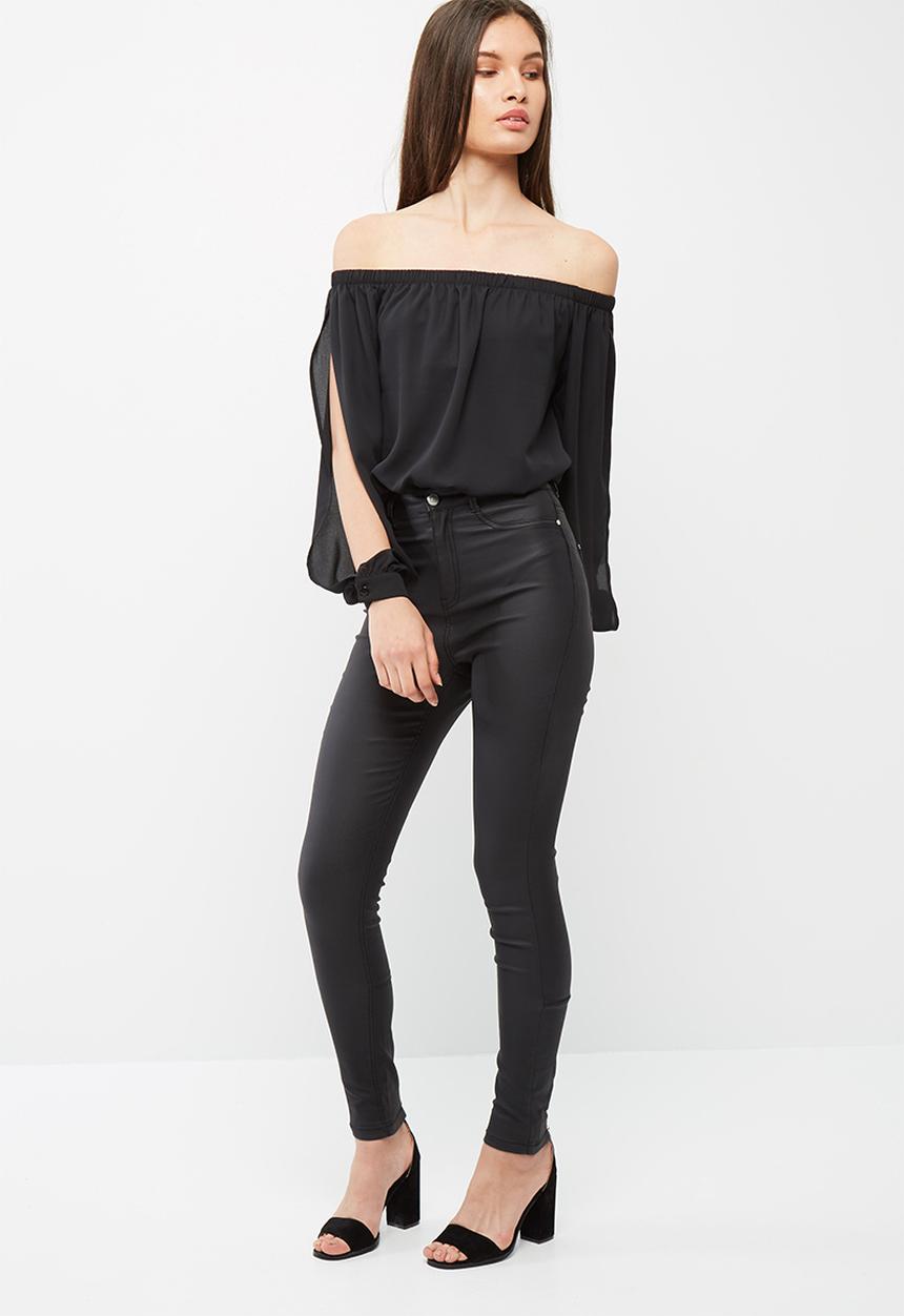dailyfriday - Off shoulder twofer bodysuit