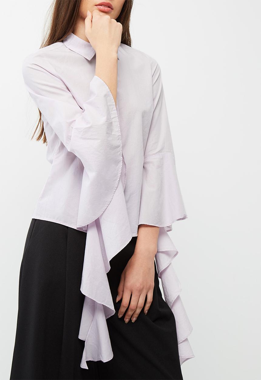 Vero Moda - Agnes flounce shirt