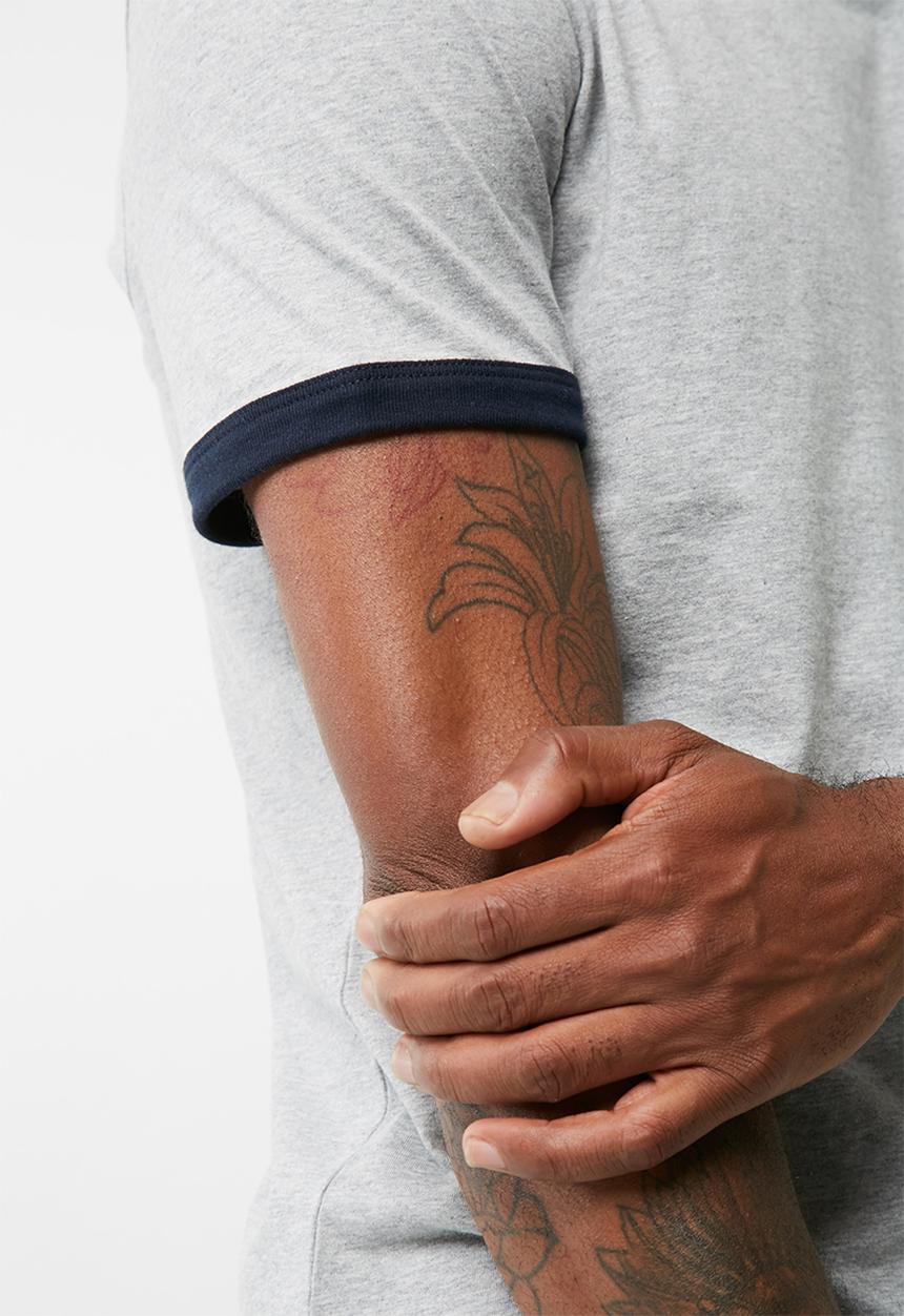 basicthread - Basic ringer tee