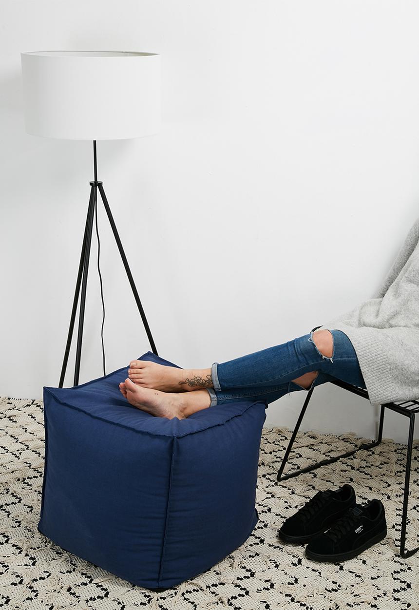 Sixth Floor - Twill ottoman