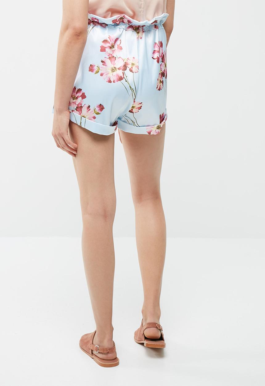 dailyfriday - Satin ruffle short