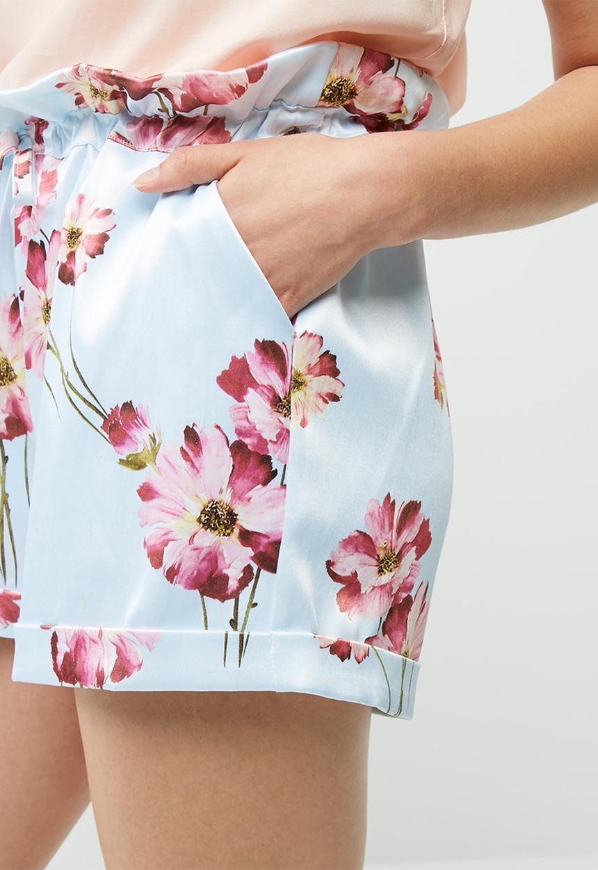 dailyfriday - Satin ruffle short