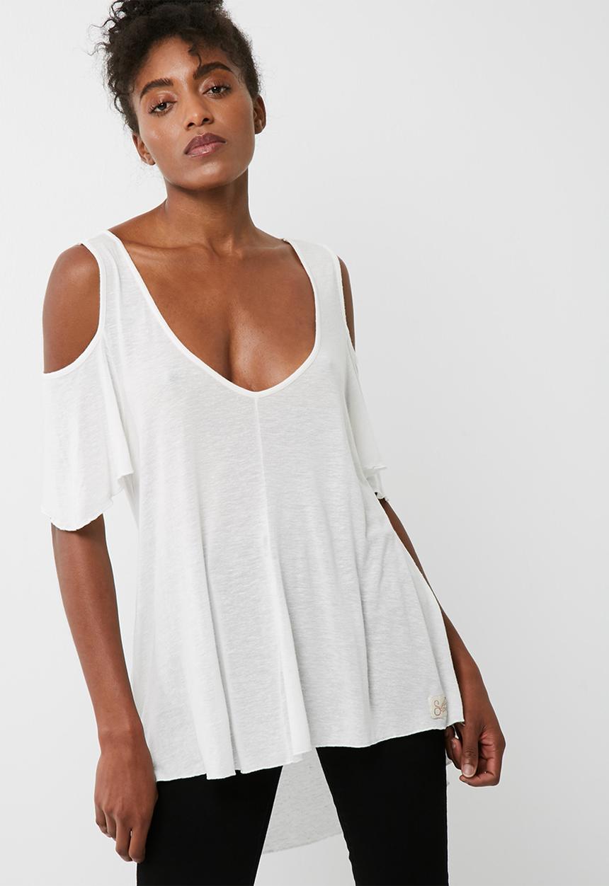 Superdry. - Boho off shoulder top